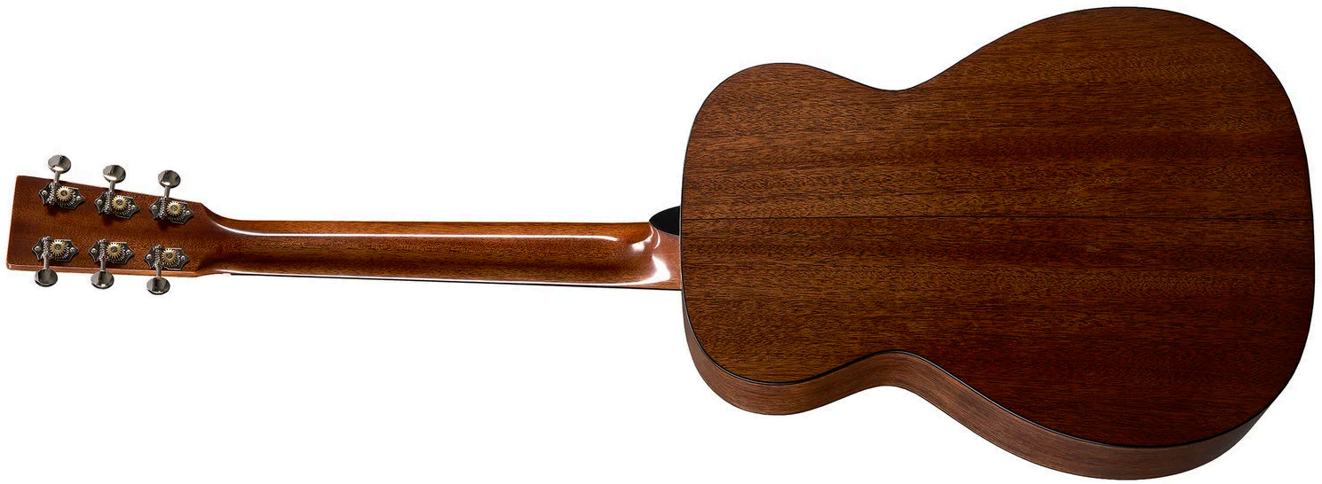 Martin Custom Shop 018 Parlor Shsc Epicea Acajou Eb - Natural Vintage Gloss Aging Toner - Guitarra folk - Variation 1