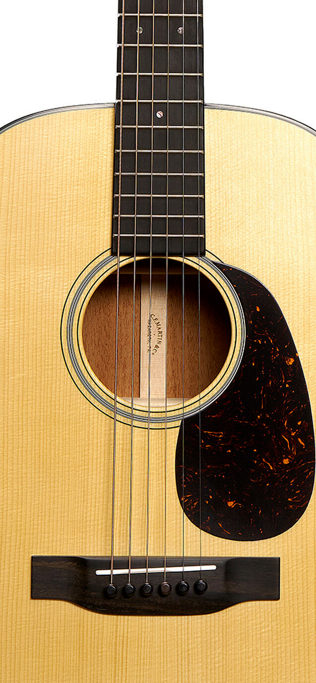 Martin Custom Shop 018 Parlor Shsc Epicea Acajou Eb - Natural Vintage Gloss Aging Toner - Guitarra folk - Variation 2