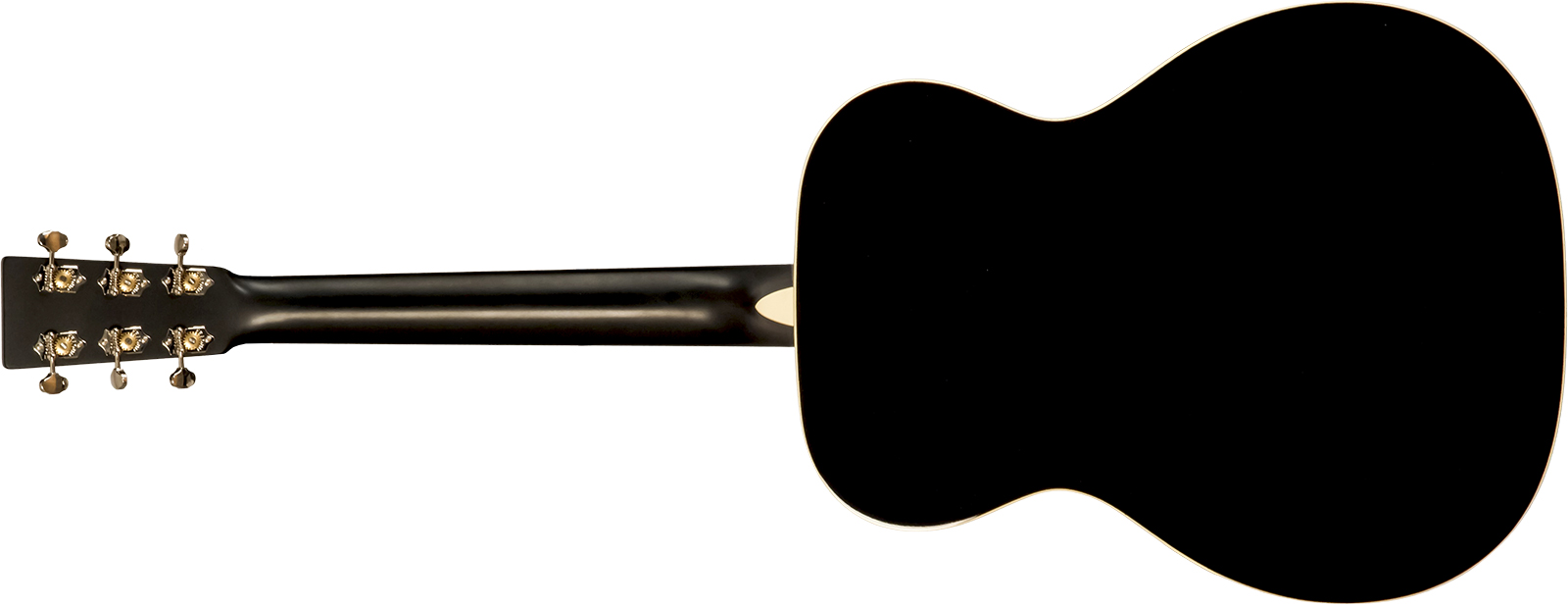 Martin Custom Shop Cs-000-3764624 Shsc Epicea Europeen / Acajou Sinker Eb #2720463 - Black Gloss - Guitarra folk - Variation 1