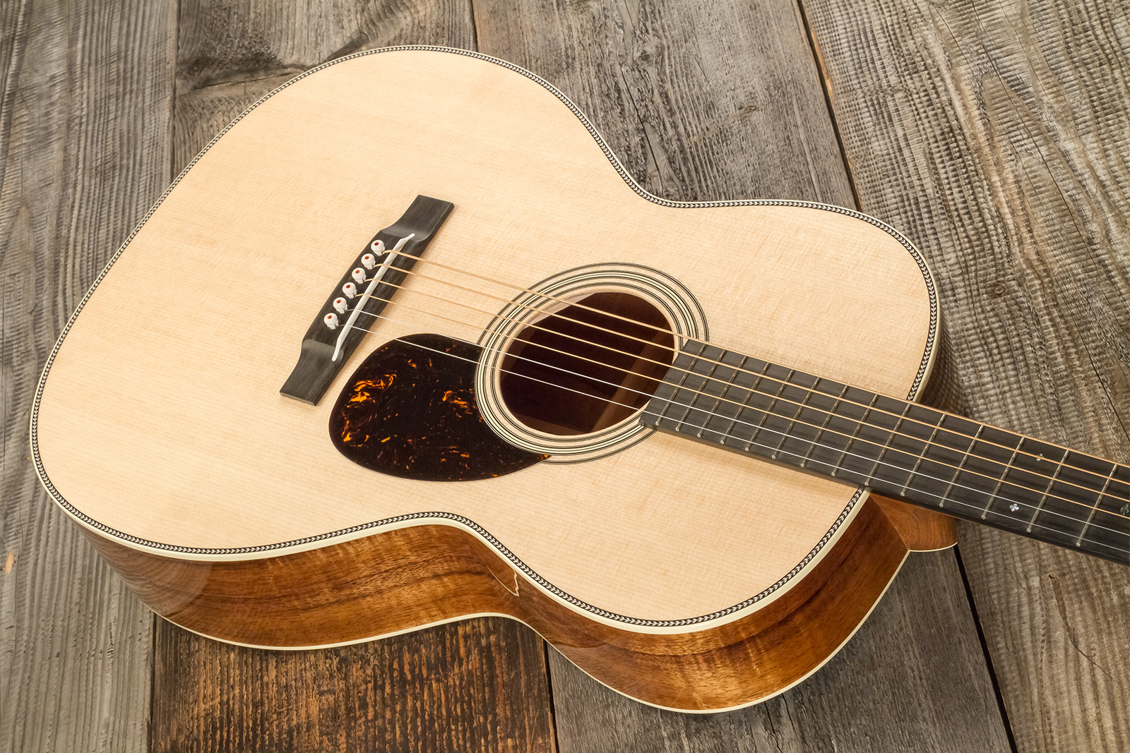 Martin Custom Shop Cs-000-c23036788 12-fret Epicea Koa Eb #2814830 - Natural - Guitarra folk - Variation 2
