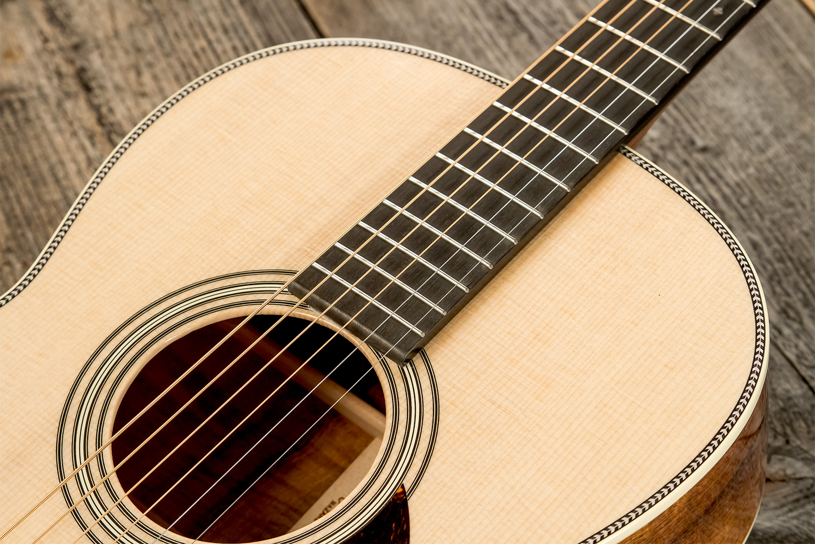 Martin Custom Shop Cs-000-c23036788 12-fret Epicea Koa Eb #2814830 - Natural - Guitarra folk - Variation 3