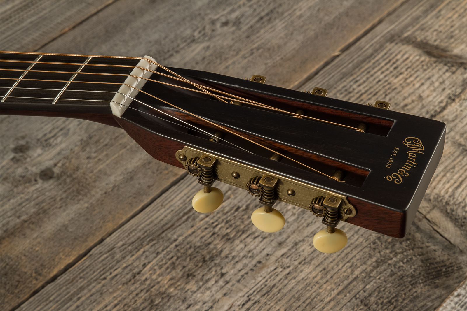 Martin Custom Shop Cs-0012-c2055903 12-fret Shsc Epicea Carpathes / Myrte Eb #2707286 - 1933 Ambertone - Guitarra folk - Variation 9