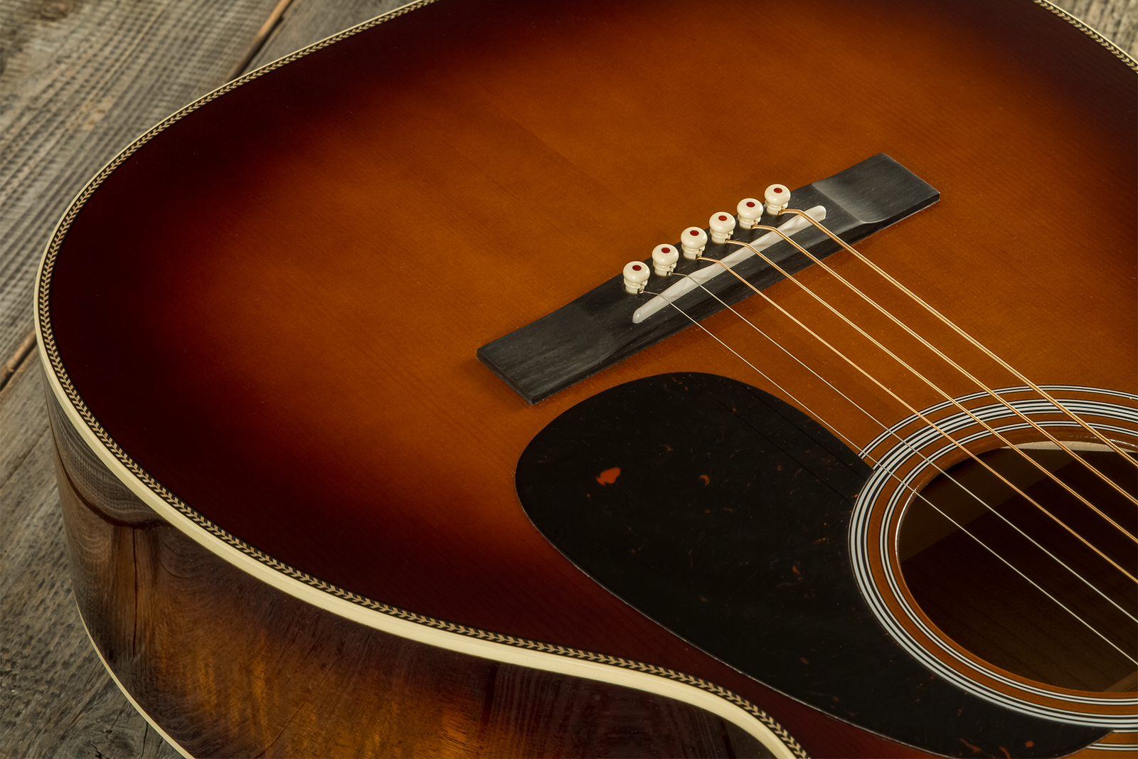Martin Custom Shop Cs-0012-c2055903 12-fret Shsc Epicea Carpathes / Myrte Eb #2707286 - 1933 Ambertone - Guitarra folk - Variation 3