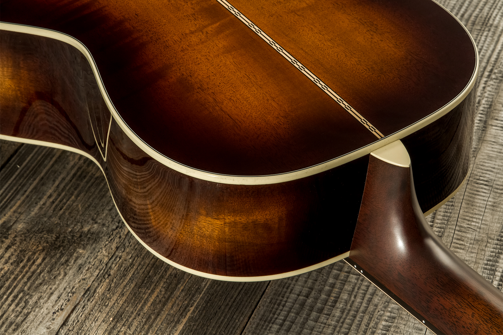 Martin Custom Shop Cs-0012-c2055903 12-fret Shsc Epicea Carpathes / Myrte Eb #2707286 - 1933 Ambertone - Guitarra folk - Variation 7