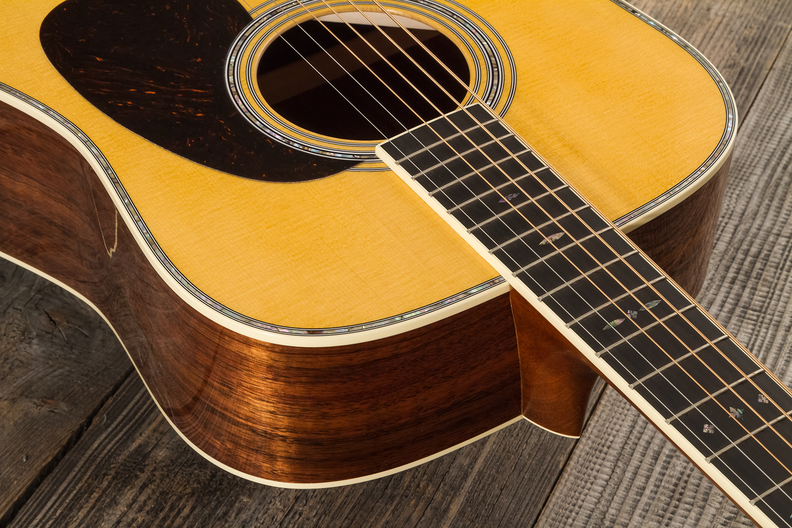 Martin Custom Shop Cs-d-3751424 Dreadnought Epicea Sitka / Tasmanian Blackwood #2719751 - Natural - Guitarra folk - Variation 4