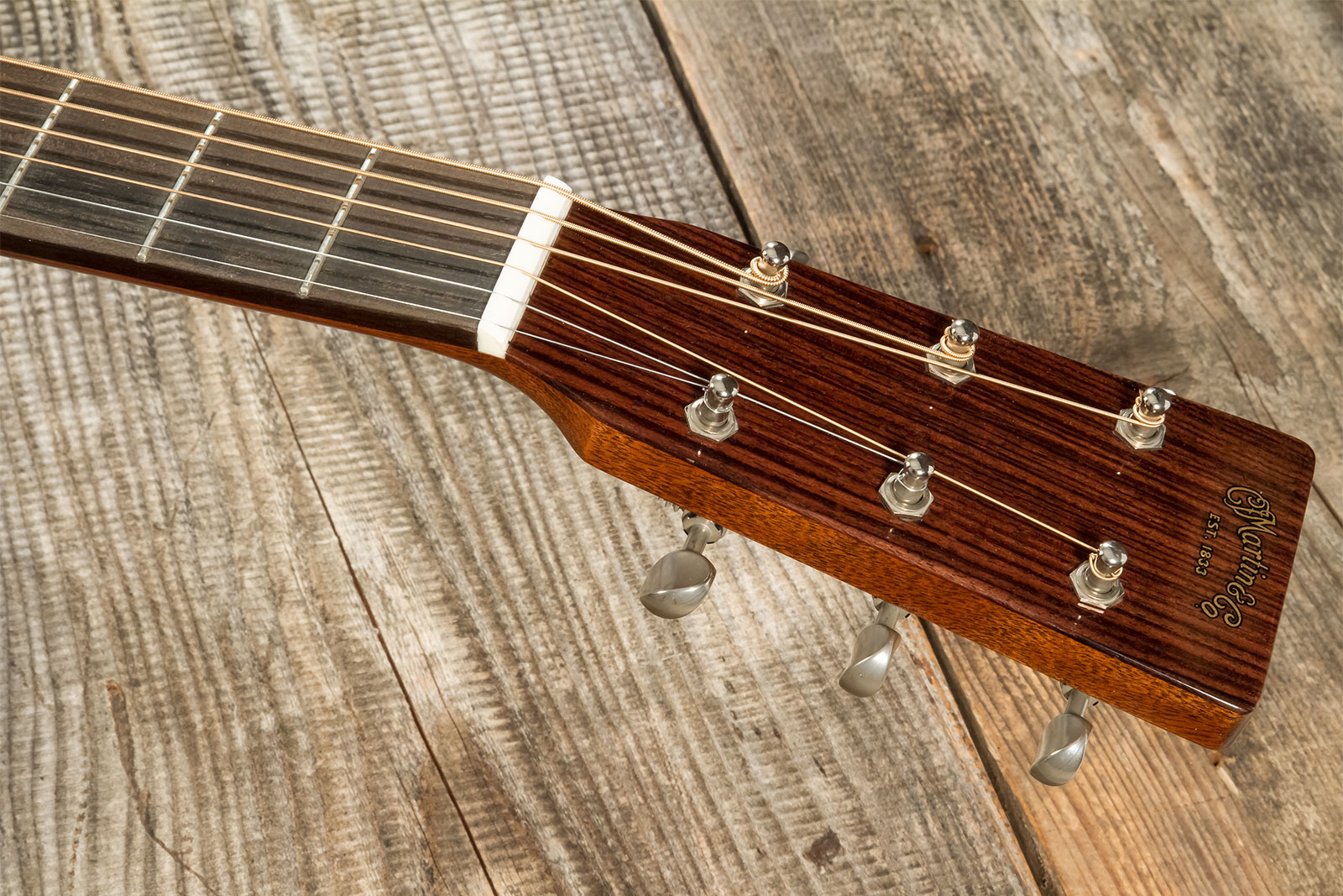 Martin Custom Shop Cs-d-c22025673 Dreadnought Epicea Vts Acajou Eb #2736834 - Natural Aging Toner - Guitarra acústica & electro - Variation 7
