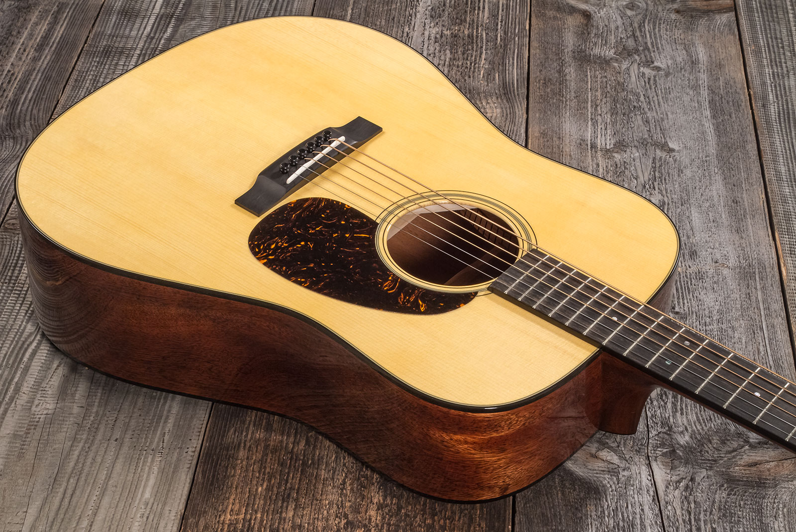 Martin Custom Shop Cs-d-c22025676 Dreadnought Epicea Acajou Eb #2736836 - Natural Aging Toner - Guitarra acústica & electro - Variation 2