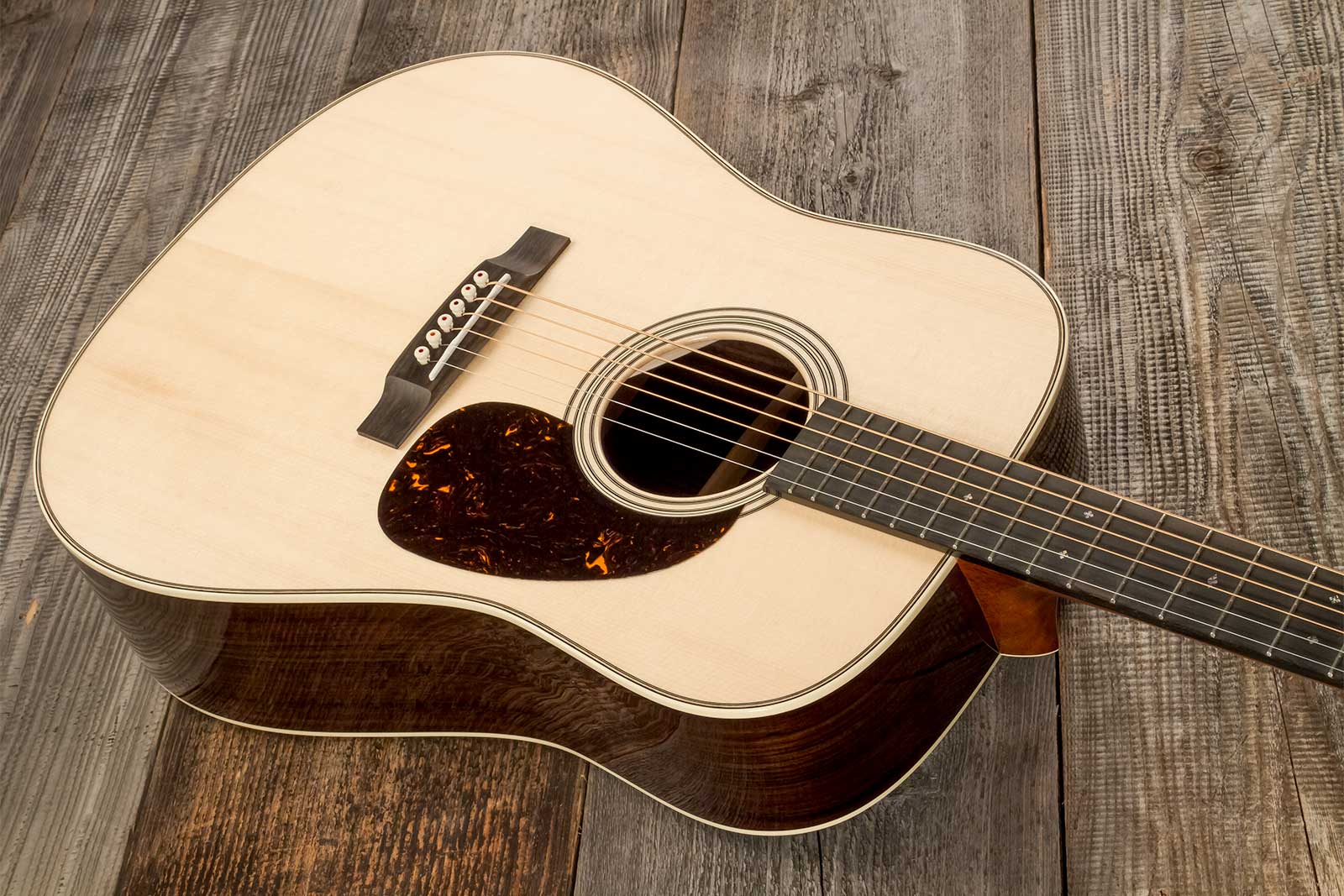 Martin Custom Shop Cs-d-c23036012 Dreadnought Epicea Adirondack Palissandre Eb #2814870 - Natural - Guitarra folk - Variation 2
