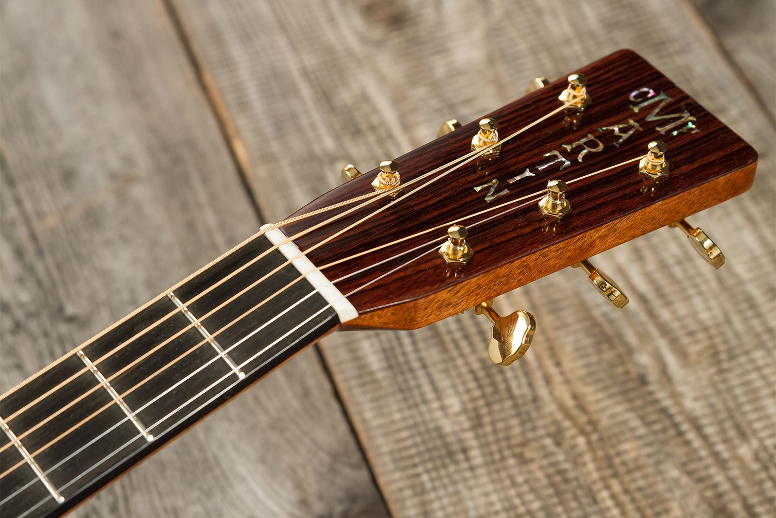 Martin Custom Shop Cs-d-c23036012 Dreadnought Epicea Adirondack Palissandre Eb #2814870 - Natural - Guitarra folk - Variation 7