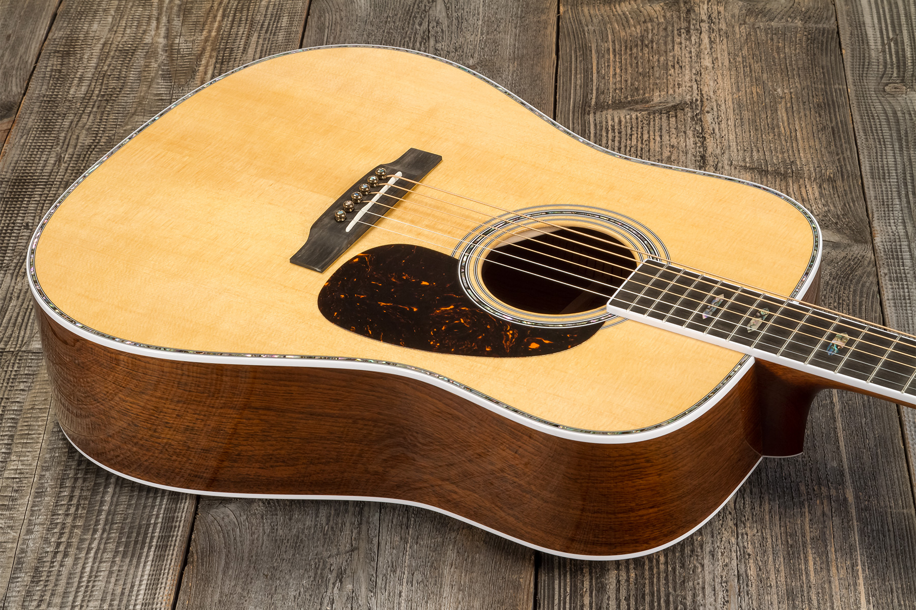 Martin Custom Shop Cs-d-c23036414 Dreadnought Epicea Palissandre Eb #2816486 - Natural Aging Toner - Guitarra folk - Variation 2