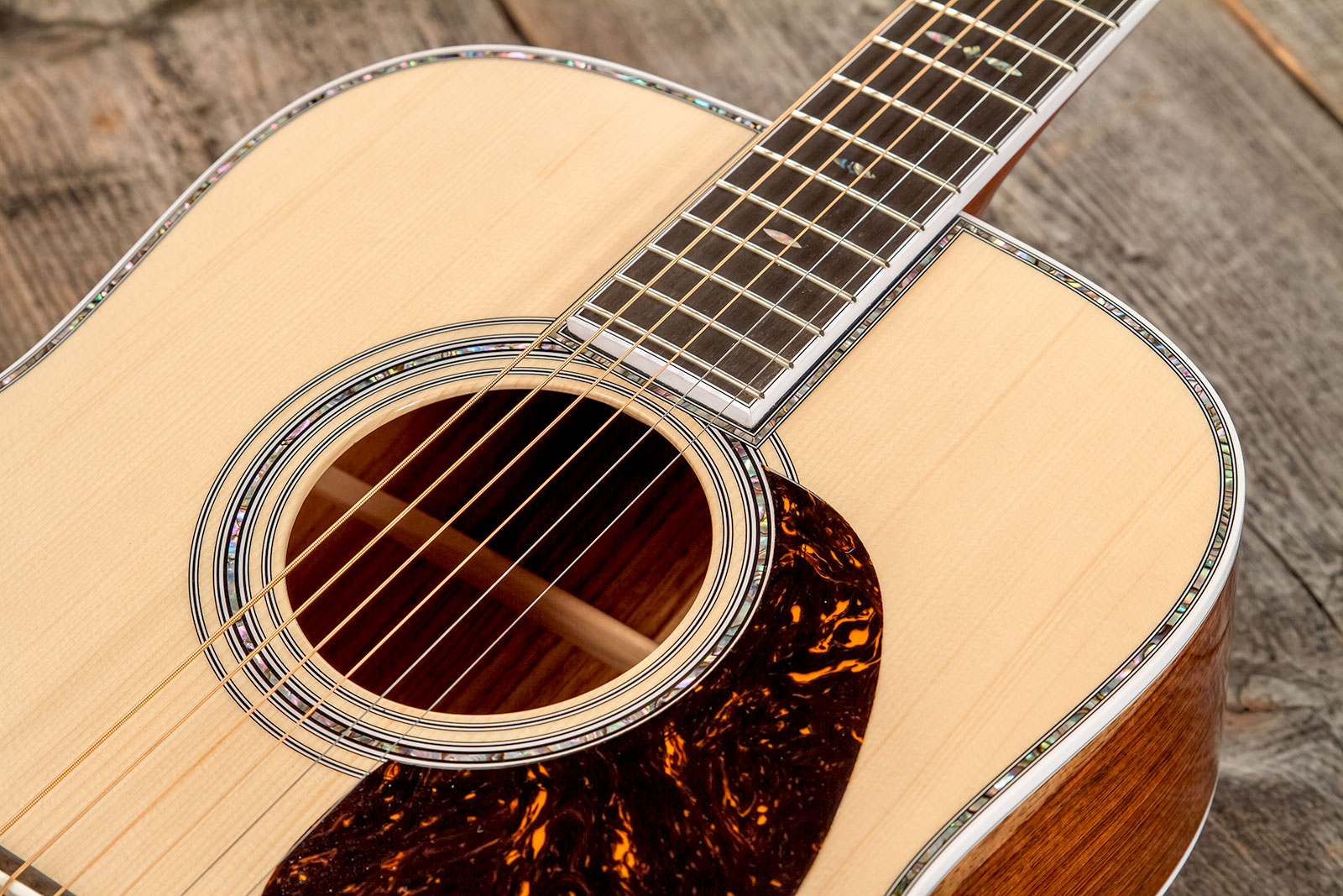 Martin Custom Shop Cs-d-c23036416 Dreadnought Epicea Palissandre Eb #2816485 - Natural - Guitarra folk - Variation 3