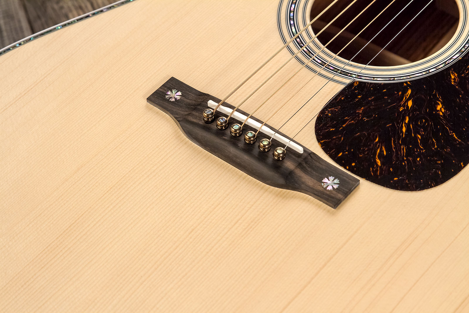 Martin Custom Shop Cs-d-c23036416 Dreadnought Epicea Palissandre Eb #2816485 - Natural - Guitarra folk - Variation 4