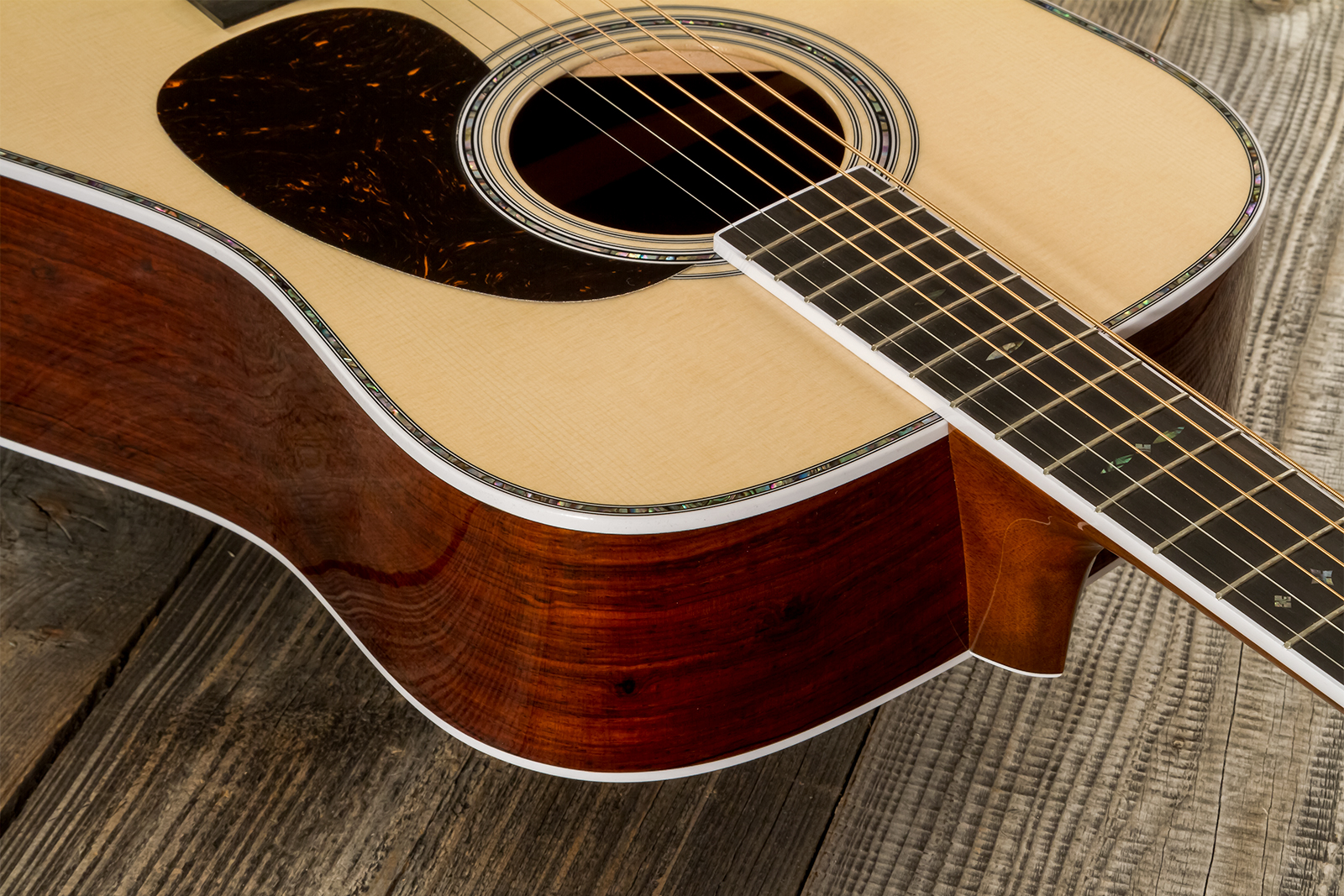 Martin Custom Shop Cs-d-c23036662 Dreadnought Epicea Italien / Cocobolo #2811855 - Natural - Guitarra folk - Variation 4