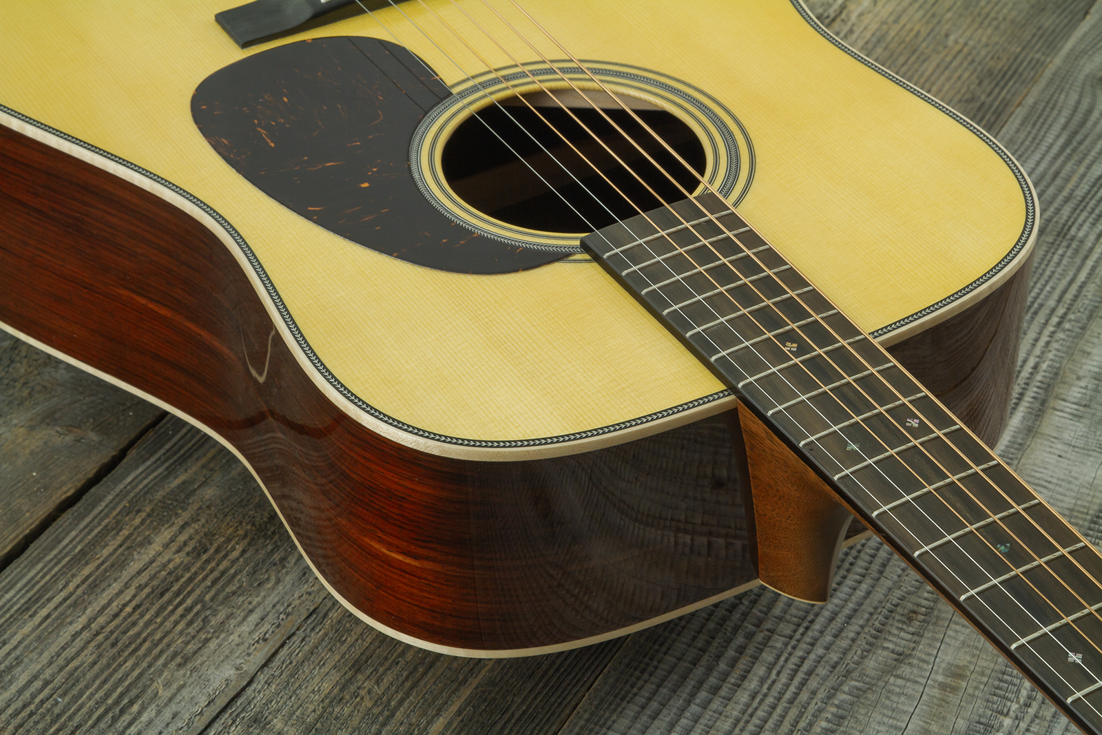 Martin Custom Shop Cs-d-c24055346 Dreadnought Epicea Carpates / Palissandre Guatemala Eb #2997714 - Natural Aging Toner - Guitarra Dreadnought - Varia