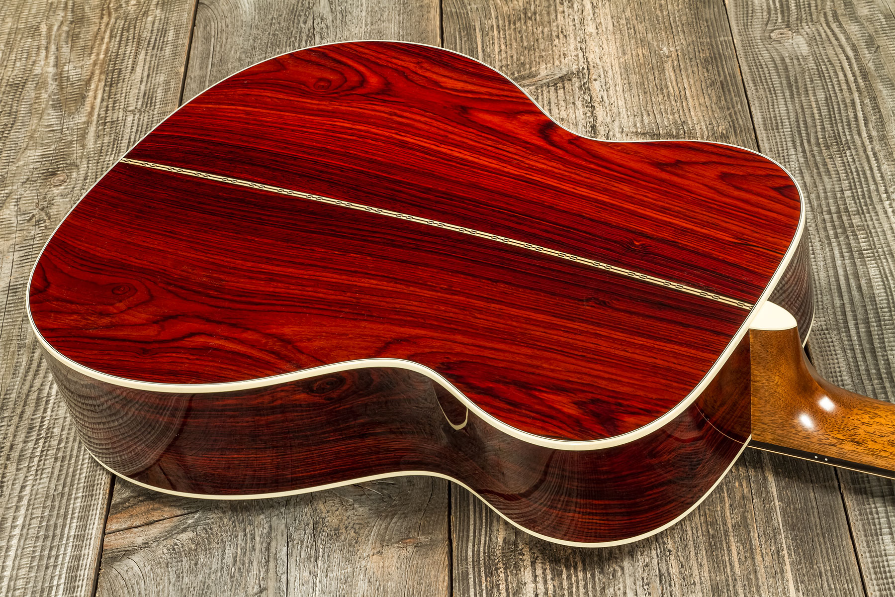 Martin Custom Shop Cs-om-c23035482 Orchestra Epicea Cocobolo Eb #2819081 - Natural Aging Toner - Guitarra folk - Variation 5