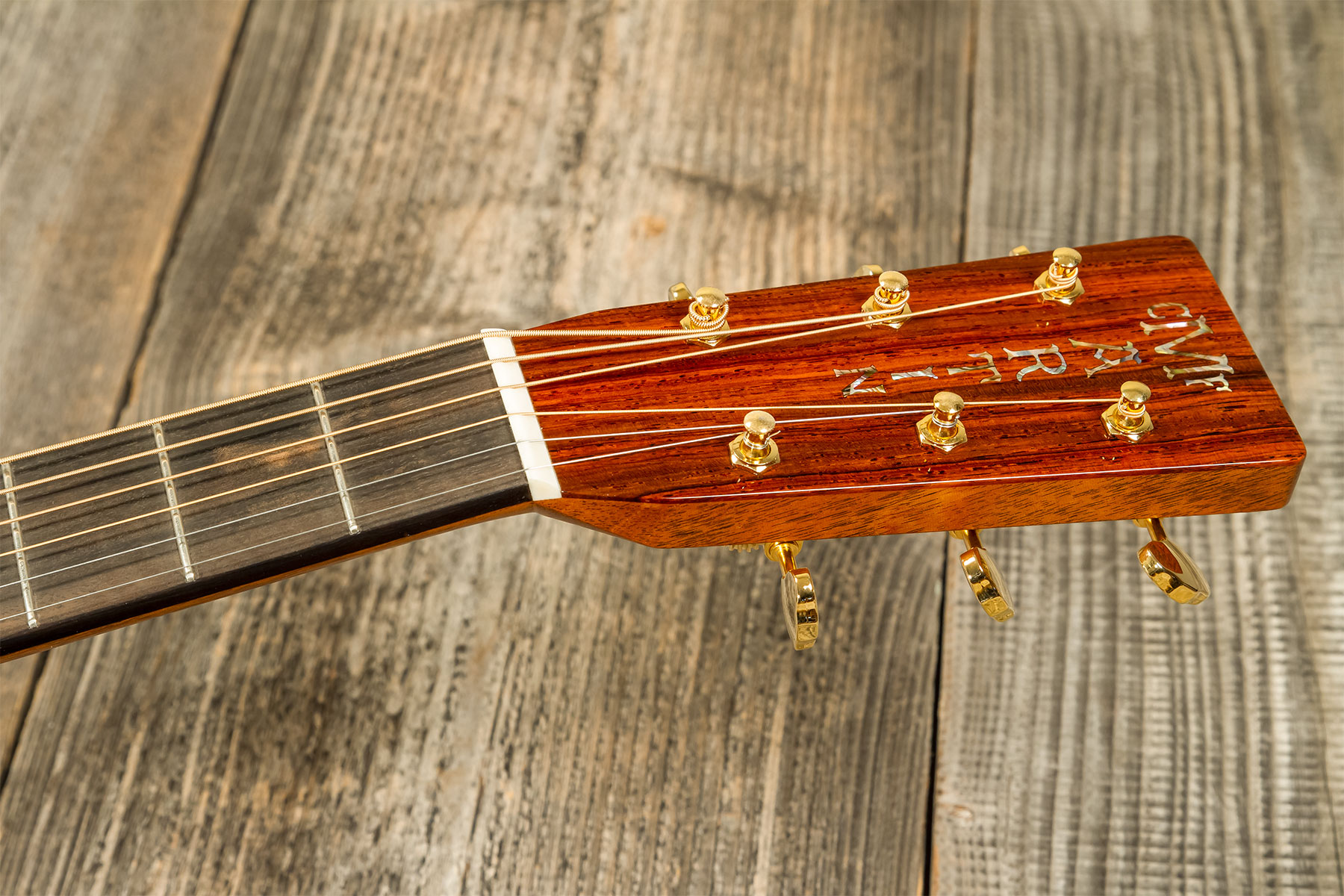 Martin Custom Shop Cs-om-c23035482 Orchestra Epicea Cocobolo Eb #2819081 - Natural Aging Toner - Guitarra folk - Variation 7