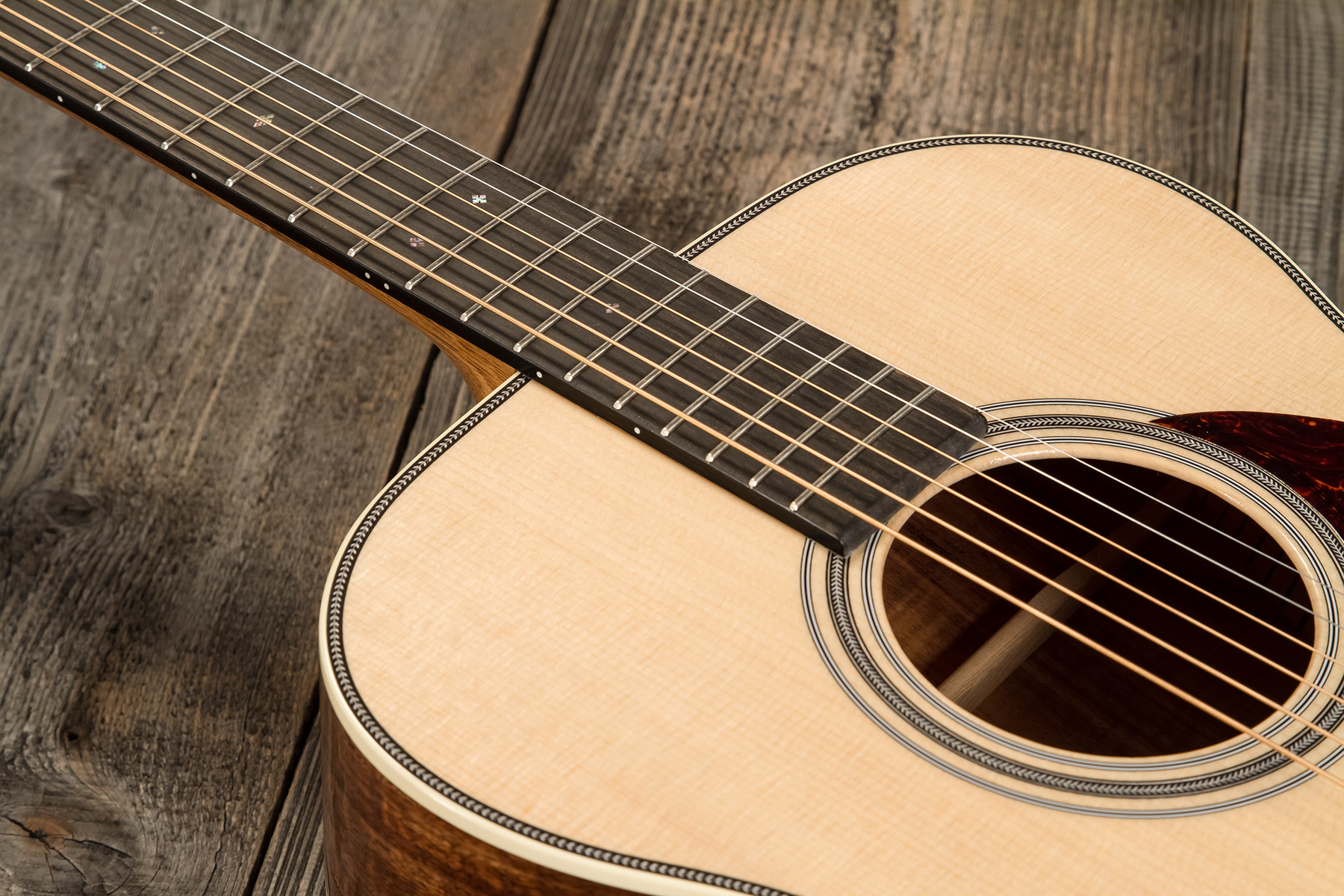 Martin Custom Shop Cs-om-c23035502 Orchestra Epicea Koa  Eb #2816483 - Natural - Guitarra folk - Variation 4