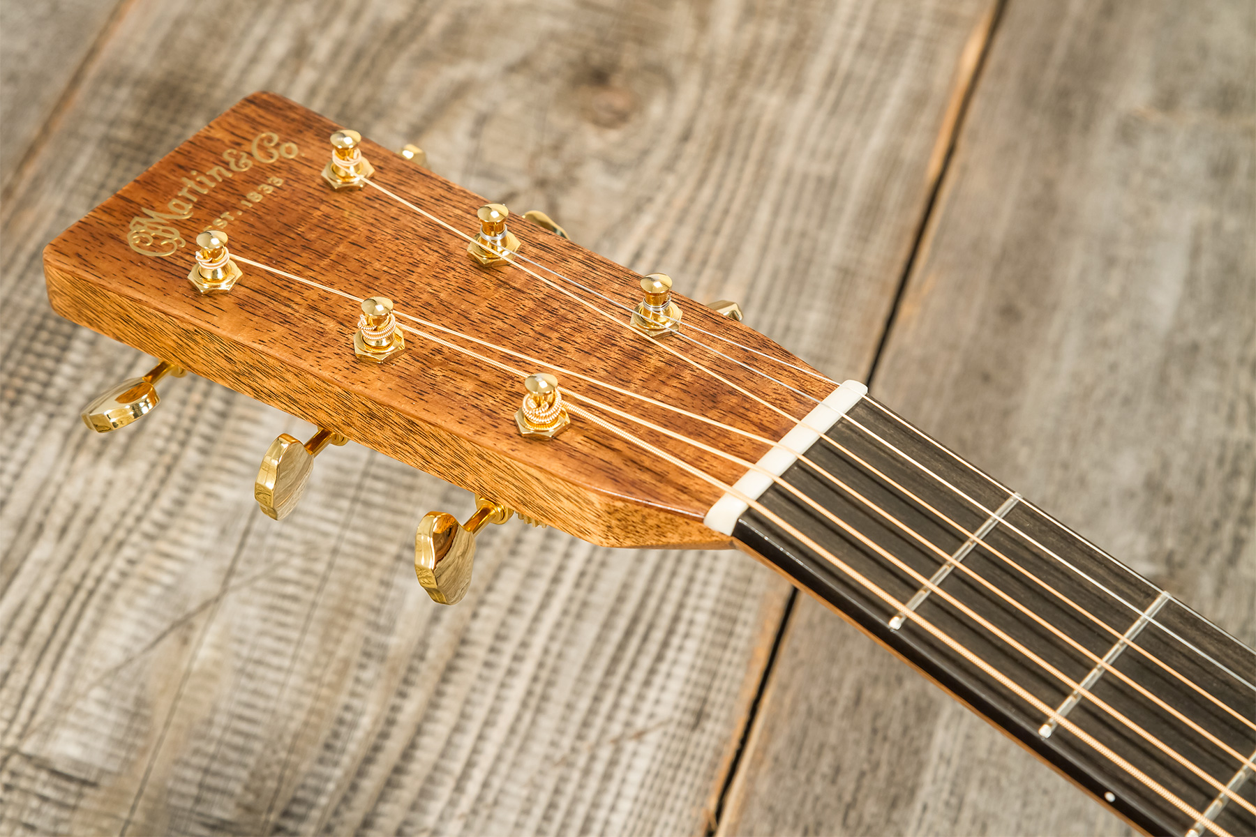 Martin Custom Shop Cs-om-c23035502 Orchestra Epicea Koa  Eb #2816483 - Natural - Guitarra folk - Variation 7