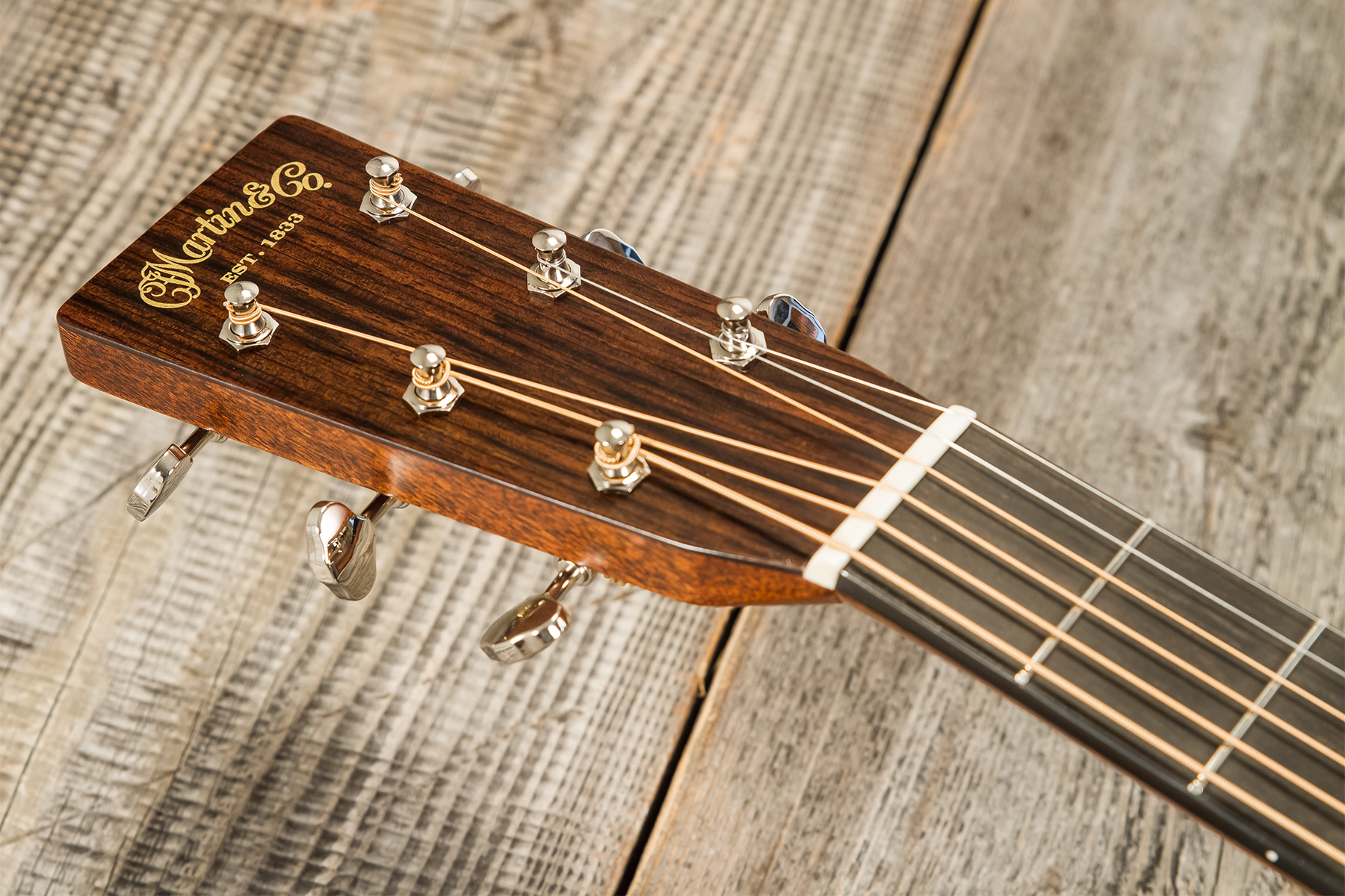 Martin Custom Shop Cs-om-c23036412 Orchestra Epicea Palissandre Eb #2816487 - Natural Aging Toner - Guitarra folk - Variation 6