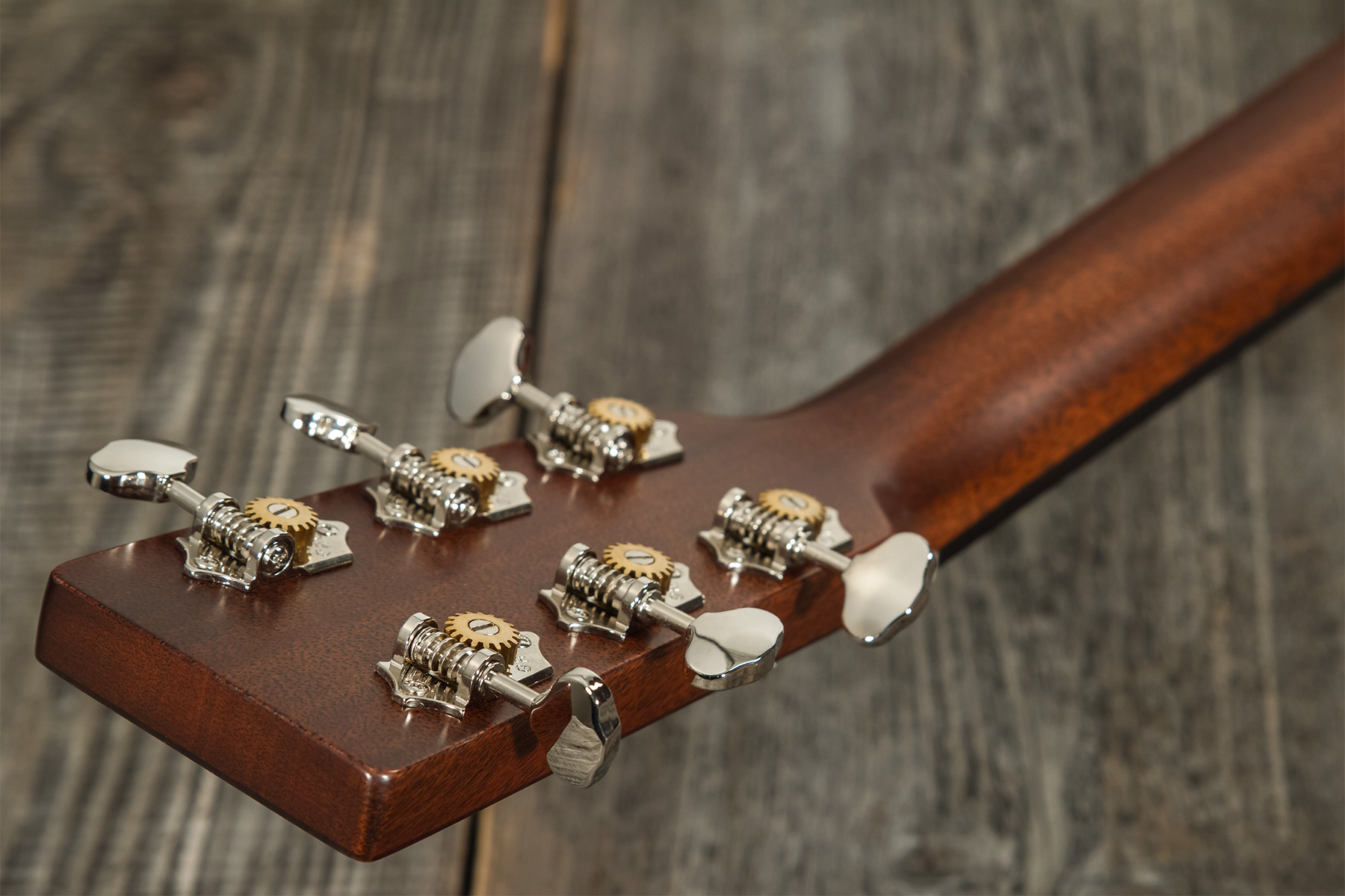 Martin Custom Shop D-18 C21-101909 Dreadnought Epicea Acajou Eb - Natural Clear - Guitarra acústica & electro - Variation 8