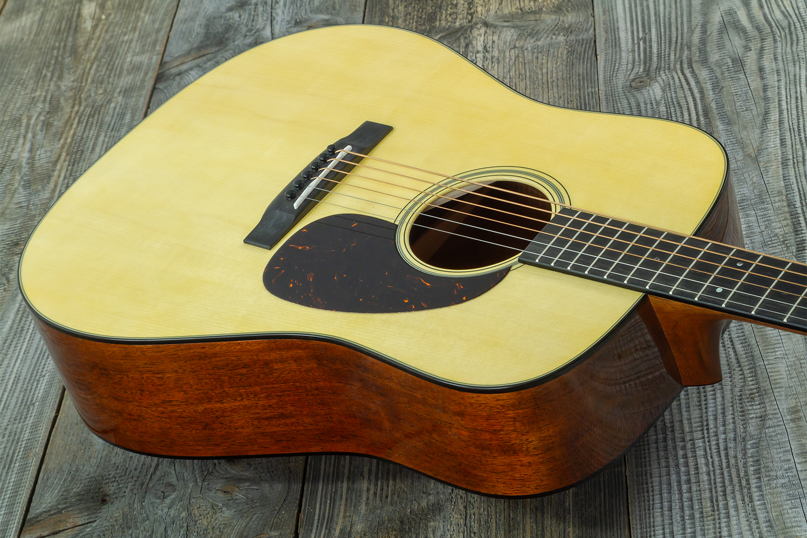 Martin Custom Shop D18 Dreadnought Epicea Adirondack / Acajou Eb - Natural Aging Toner - Guitarra folk - Variation 6