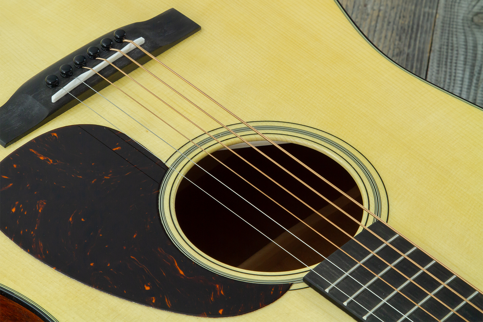 Martin Custom Shop D18 Dreadnought Epicea Adirondack / Acajou Eb - Natural Aging Toner - Guitarra folk - Variation 8