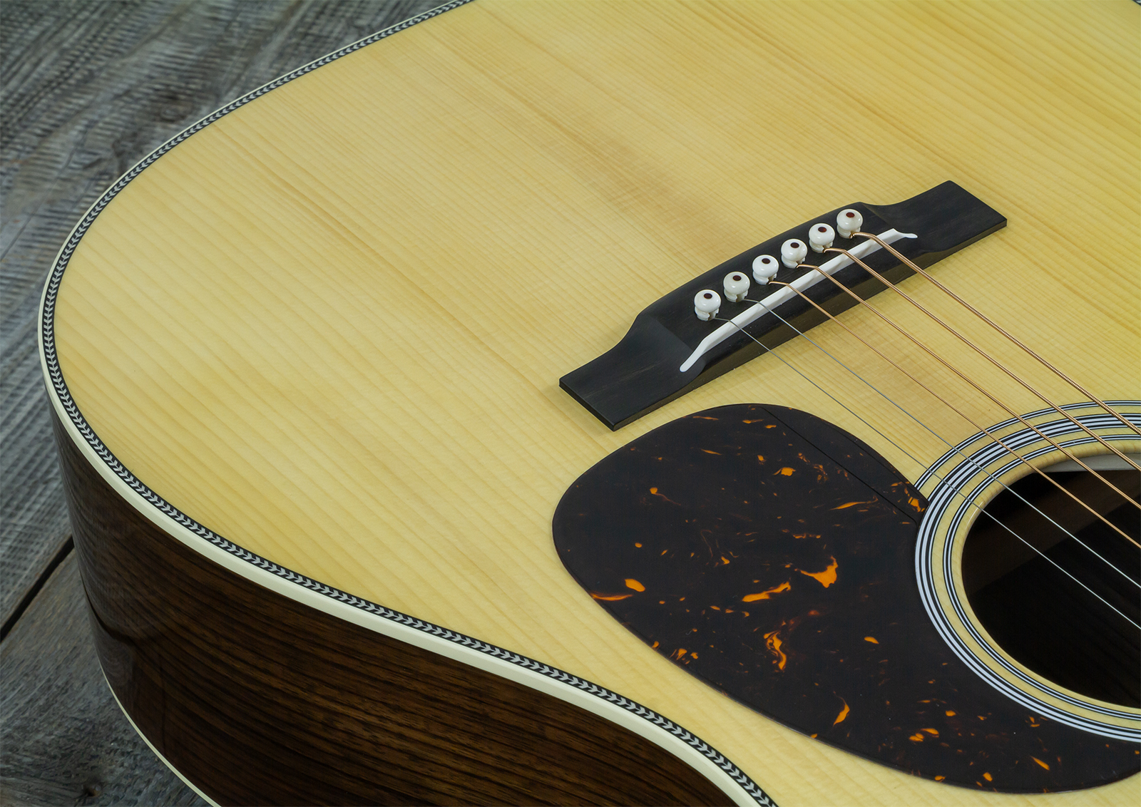 Martin Custom Shop Dreadnought 12-fret Epicea Adirondack / Palissandre Indien Eb #2964120 - Natural - Guitarra folk - Variation 3