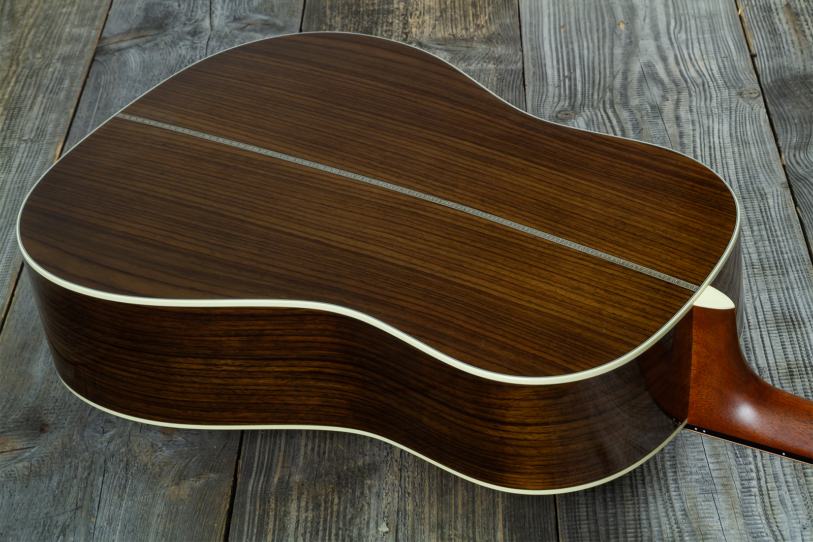 Martin Custom Shop Dreadnought 12-fret Epicea Adirondack / Palissandre Indien Eb #2964120 - Natural - Guitarra folk - Variation 6