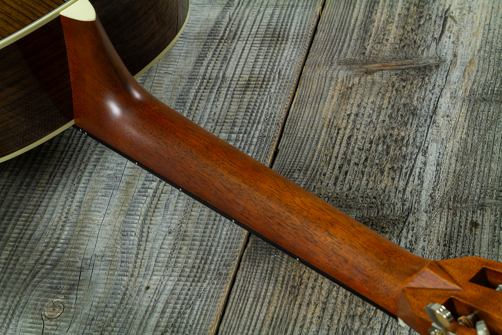 Martin Custom Shop Dreadnought 12-fret Epicea Adirondack / Palissandre Indien Eb #2964120 - Natural - Guitarra folk - Variation 8