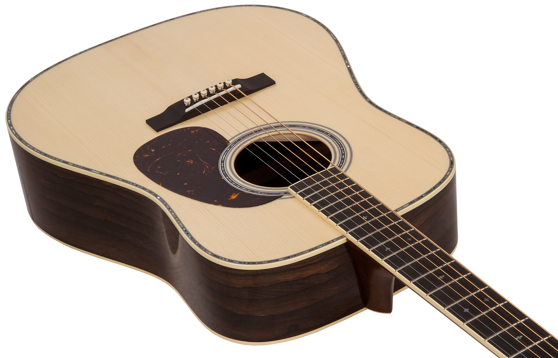 Martin Custom Shop Dreadnought Epicea Adirondack Ziricote Eb #2375257 - Natural - Guitarra acústica & electro - Variation 2