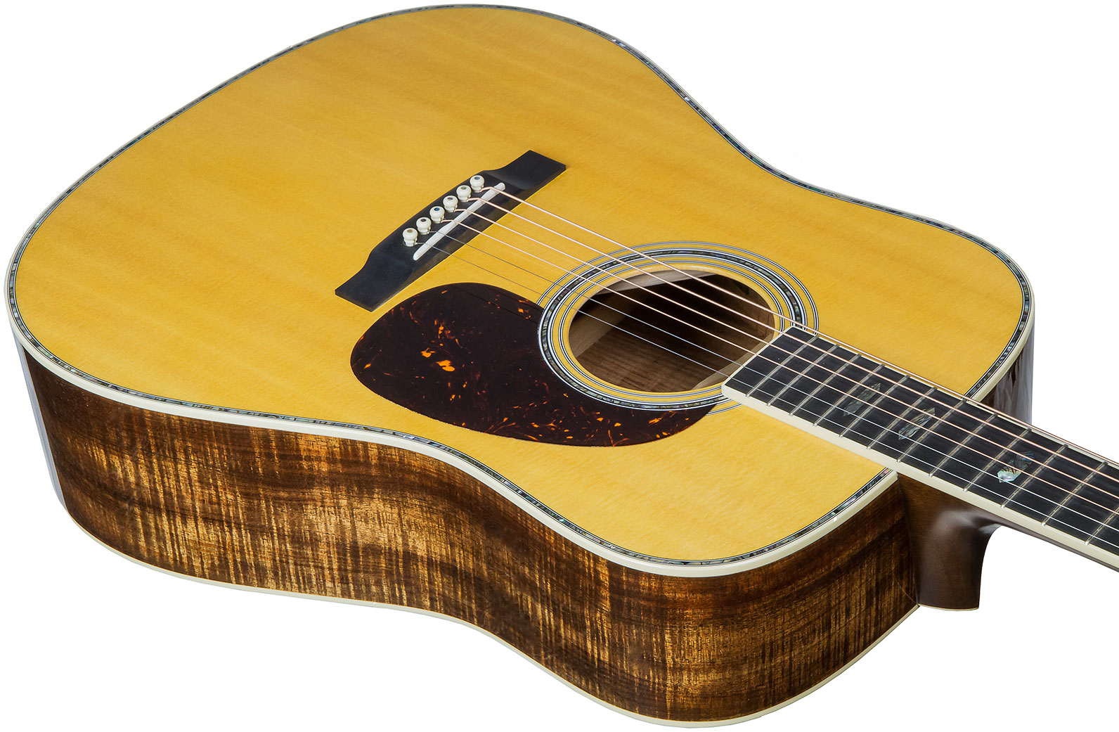 Martin Custom Shop Dreadnought Epicea Blackwood Eb #2375261 - Natural - Guitarra acústica & electro - Variation 2