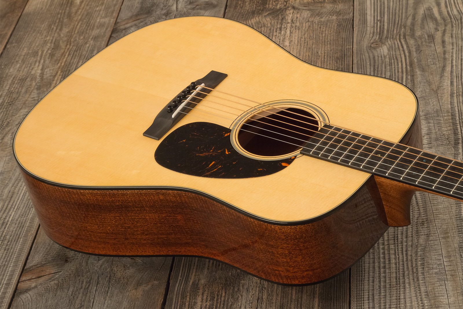 Martin Custom Shop Dreadnought Epicea Sitka / Acajou #2964131 - Natural Aging Toner - Guitarra folk - Variation 2