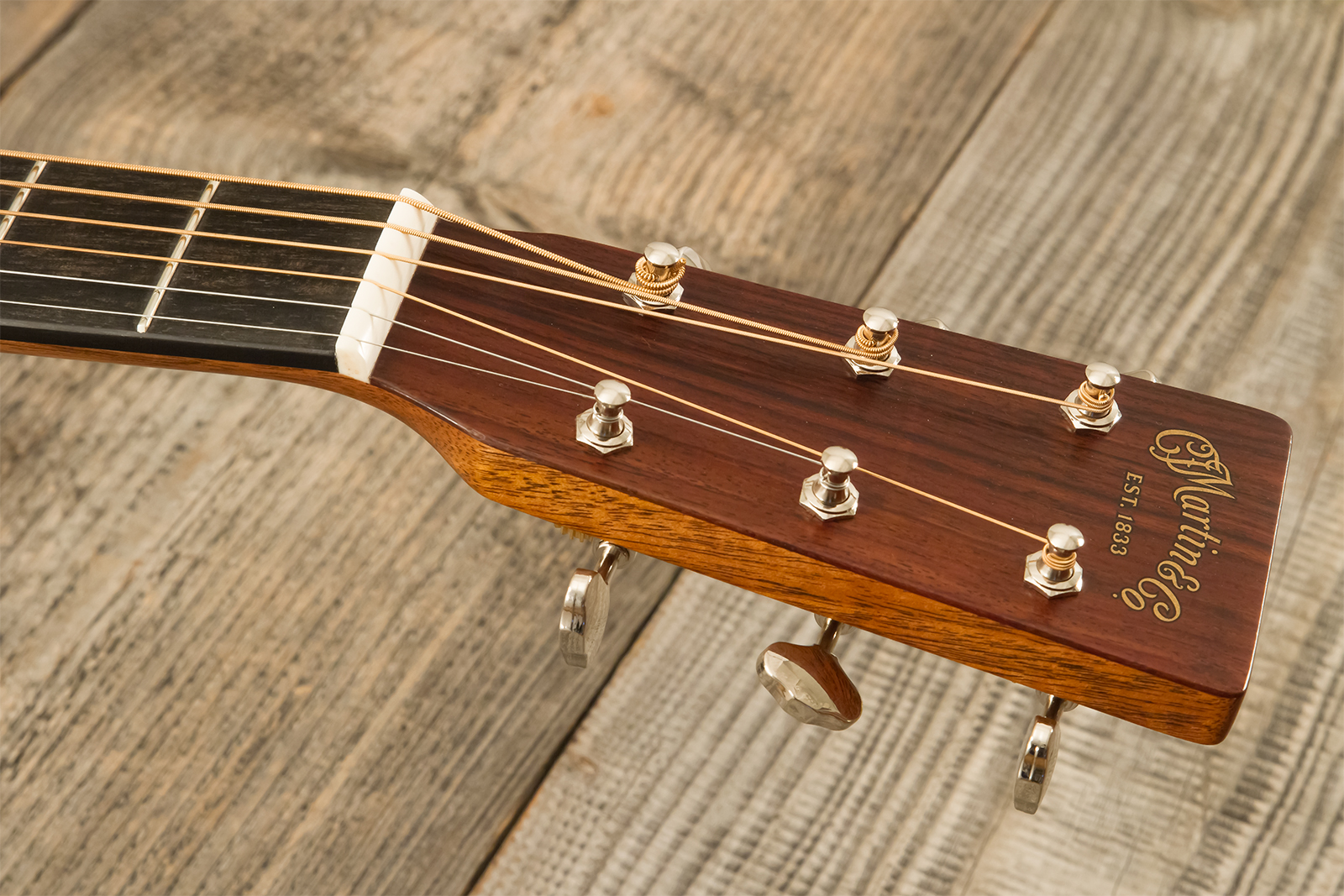 Martin Custom Shop Dreadnought Epicea Sitka / Acajou #2964131 - Natural Aging Toner - Guitarra folk - Variation 6