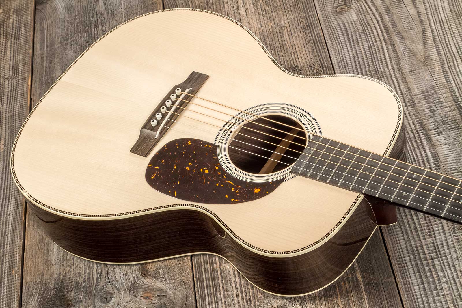 Martin Custom Shop Expert 000-28 1937 Epicea Palissandre Eb #2751257 - Natural Vintage Low Gloss - Guitarra folk - Variation 2