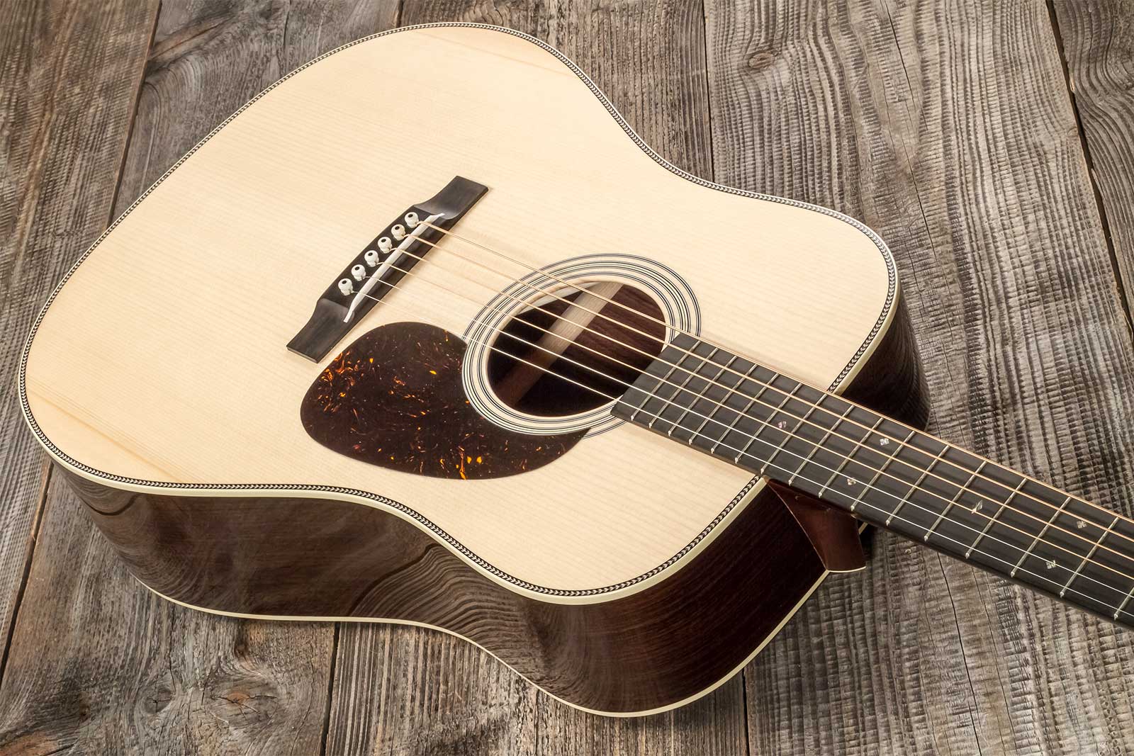 Martin Custom Shop Expert D-28 1937 Epicea Palissandre Eb 2747363 - Natural Vintage Low Gloss - Guitarra folk - Variation 2