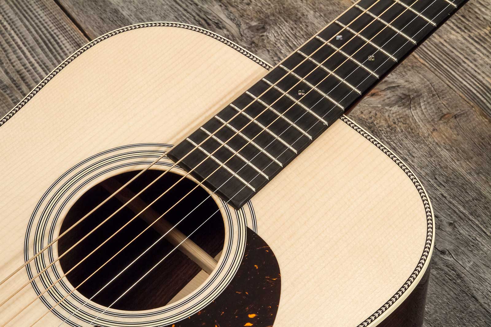 Martin Custom Shop Expert D-28 1937 Epicea Palissandre Eb 2747363 - Natural Vintage Low Gloss - Guitarra folk - Variation 4