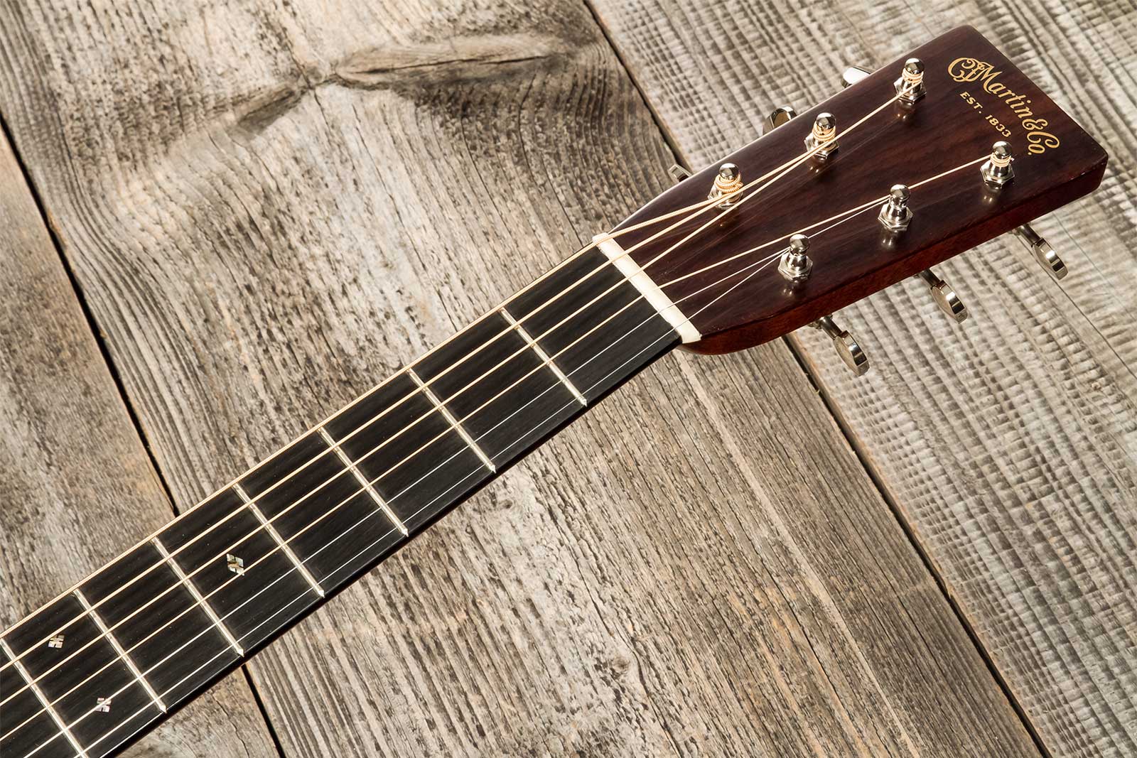 Martin Custom Shop Expert D-28 1937 Epicea Palissandre Eb 2747363 - Natural Vintage Low Gloss - Guitarra folk - Variation 7