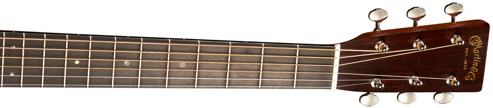 Martin Custom Shop Expert D18 1937 Sinker Mahogany Dreadnought Epicea Acajou Eb - Vintage Gloss Aging Toner - Guitarra folk - Variation 3