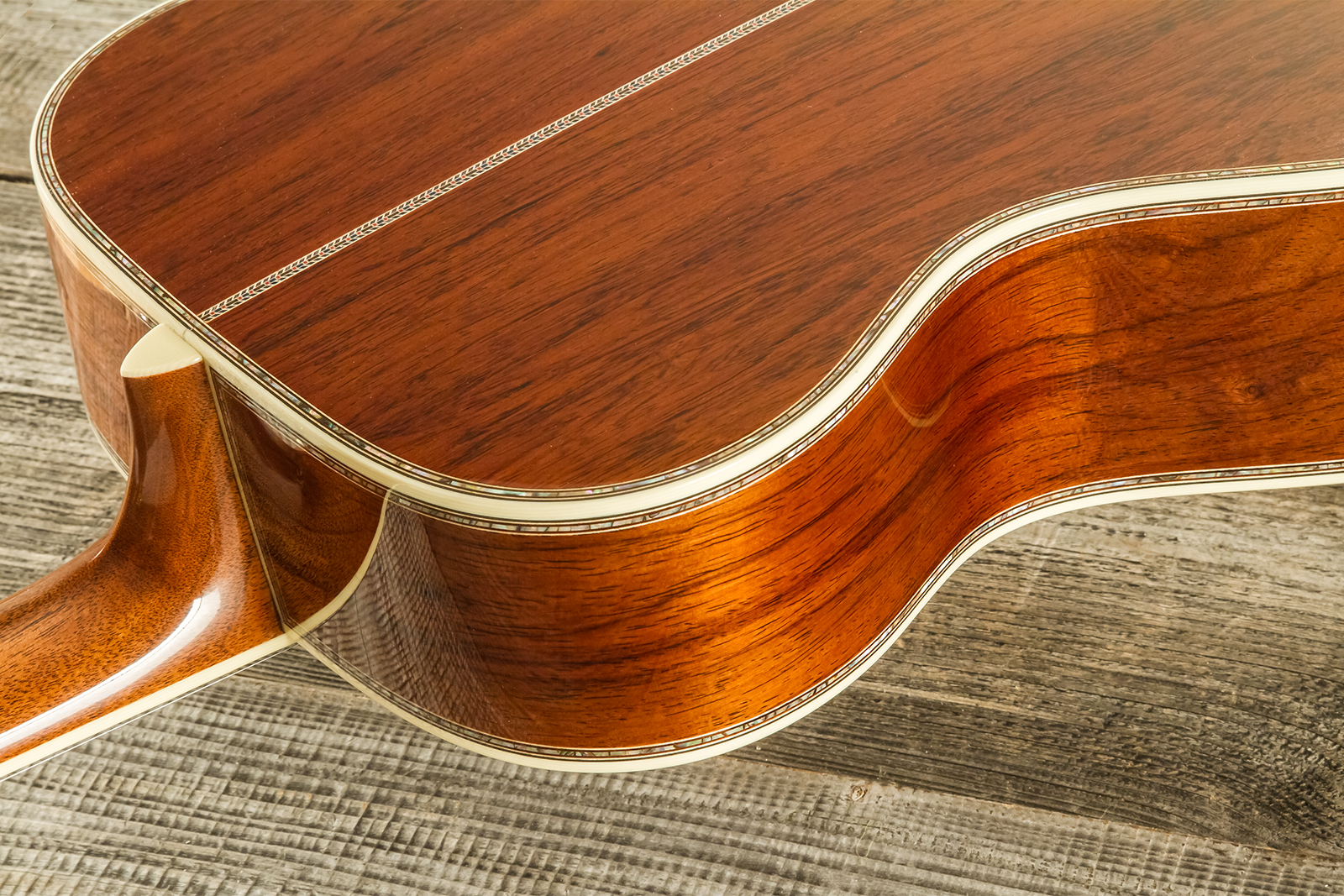 Martin Custom Shop Joe Bonamassa 00045 Ltd Signature 000 Shsc Epicea Palissandre Eb #2917432 - Natural Vintage - Guitarra folk - Variation 9