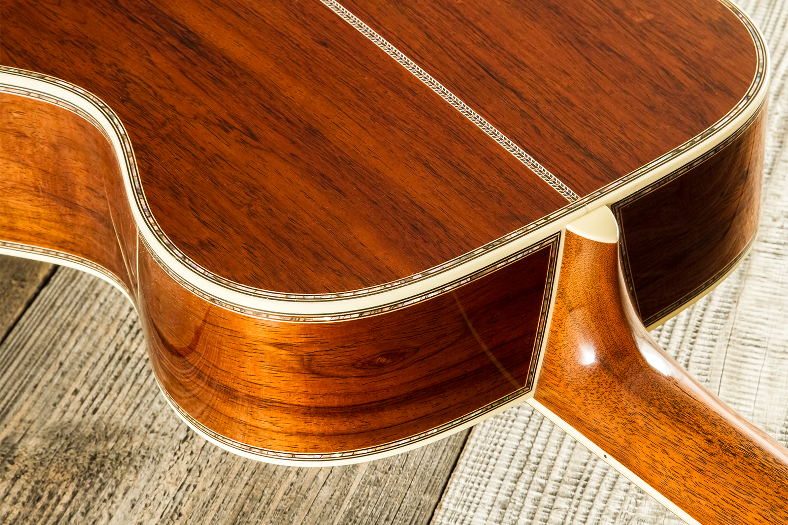 Martin Custom Shop Joe Bonamassa 00045 Ltd Signature 000 Shsc Epicea Palissandre Eb #2917432 - Natural Vintage - Guitarra folk - Variation 11
