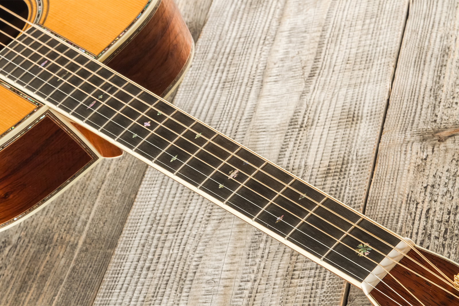 Martin Custom Shop Joe Bonamassa 00045 Ltd Signature 000 Shsc Epicea Palissandre Eb #2917432 - Natural Vintage - Guitarra folk - Variation 6