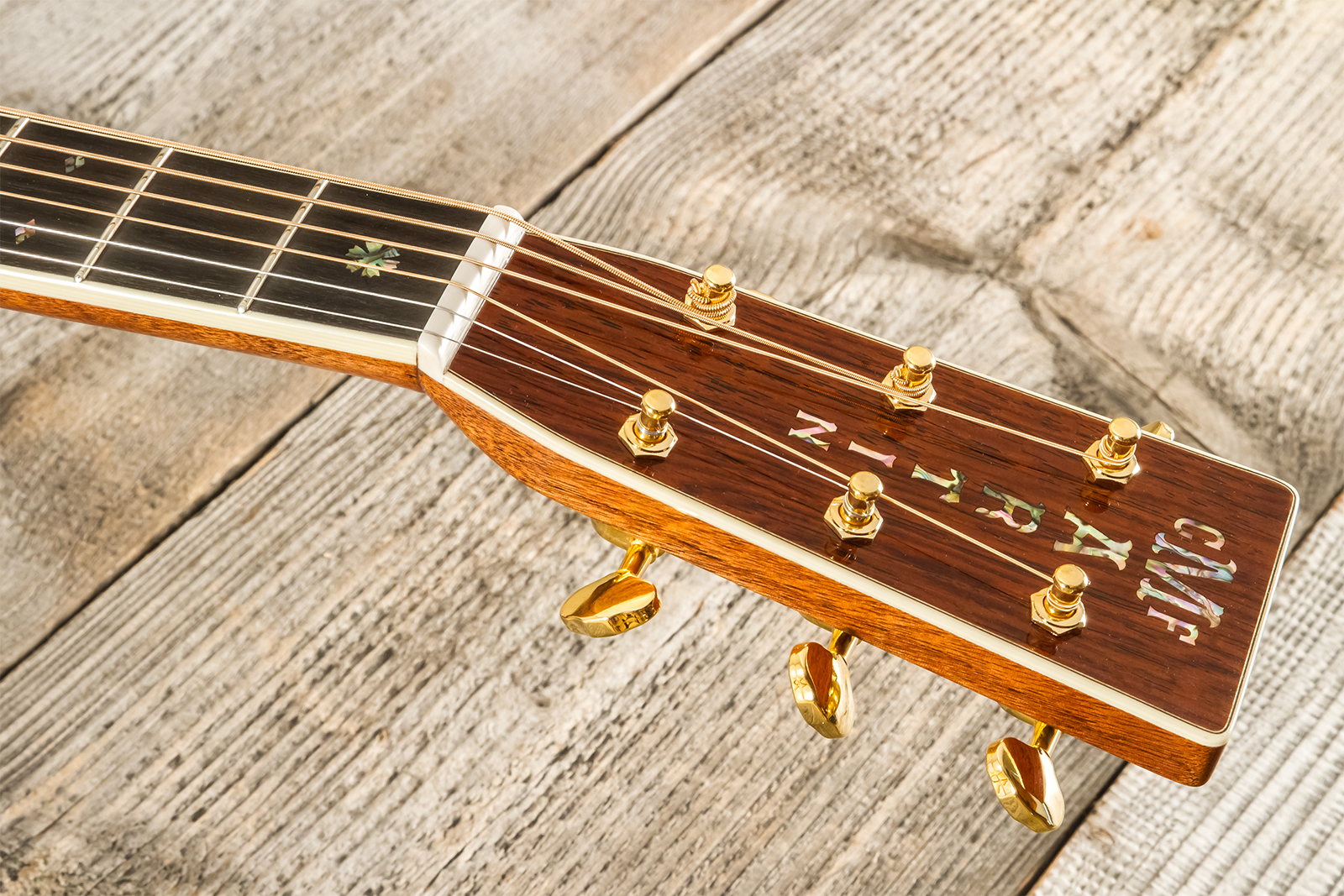 Martin Custom Shop Joe Bonamassa 00045 Ltd Signature 000 Shsc Epicea Palissandre Eb #2917432 - Natural Vintage - Guitarra folk - Variation 7