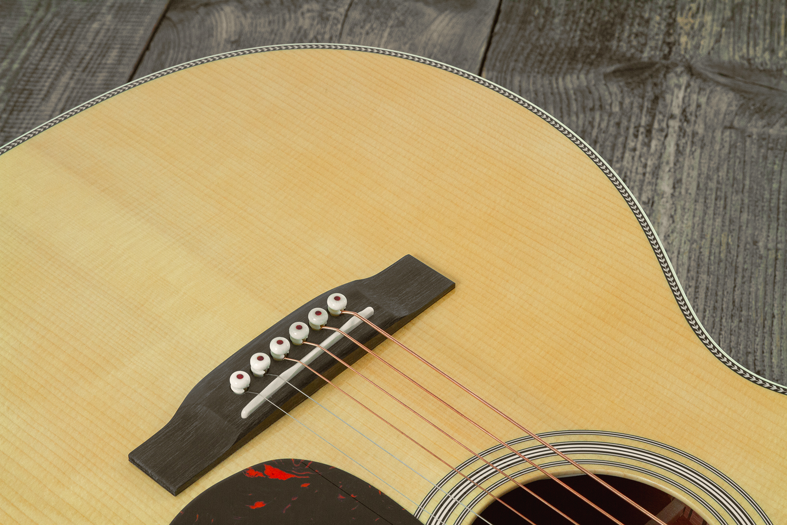 Martin Custom Shop Om Epicea Adirondack / Acajou Eb #2964118 - Natural Aging Toner - Guitarra folk - Variation 3