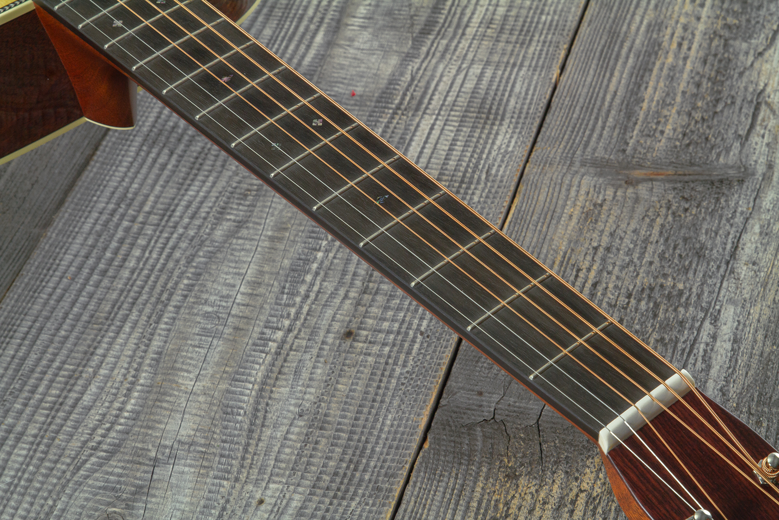 Martin Custom Shop Om Epicea Adirondack / Acajou Eb #2964118 - Natural Aging Toner - Guitarra folk - Variation 5