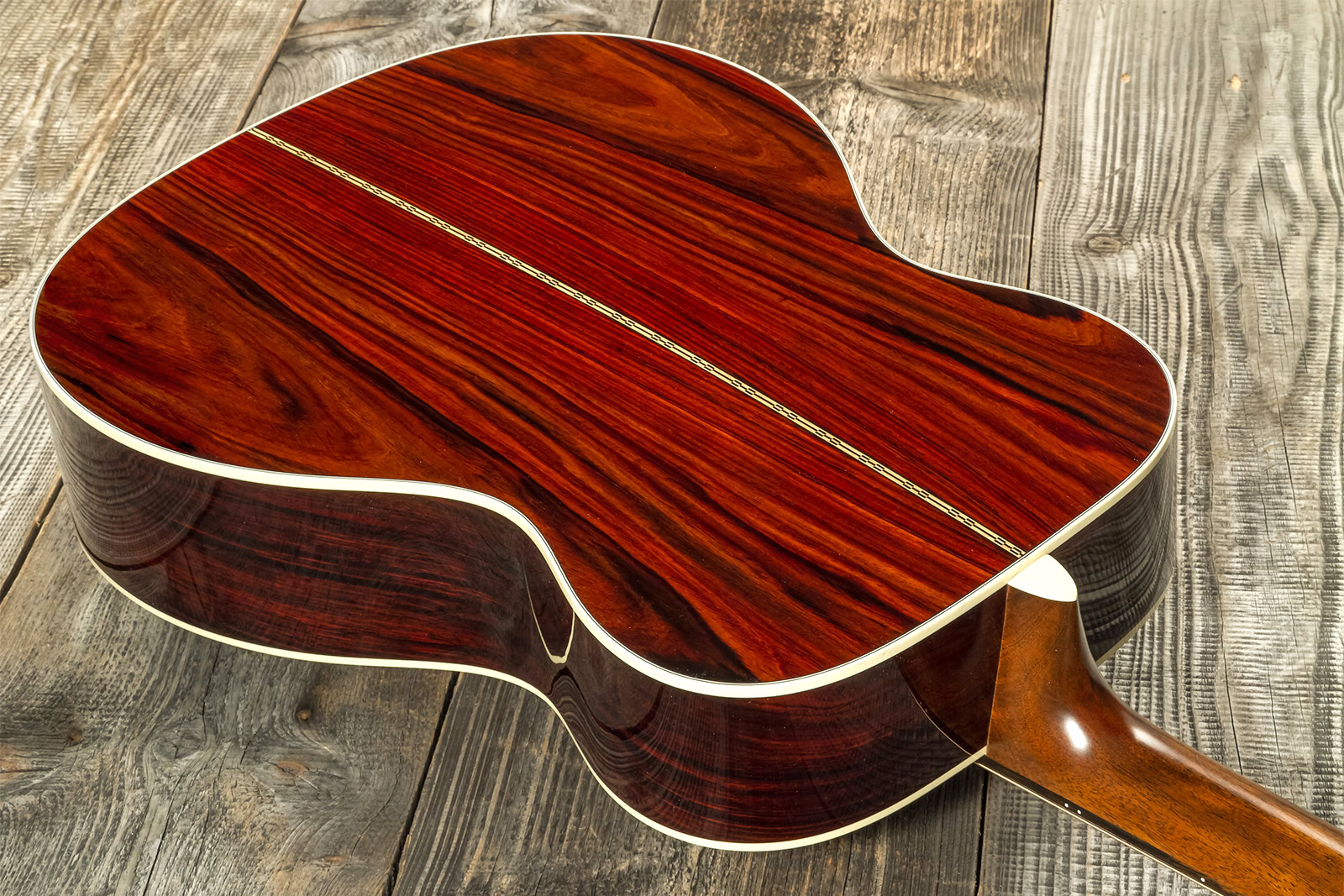 Martin Custom Shop Om Epicea Engelmann Cocobolo Eb #2736828 - Natural Clear - Guitarra acústica & electro - Variation 5