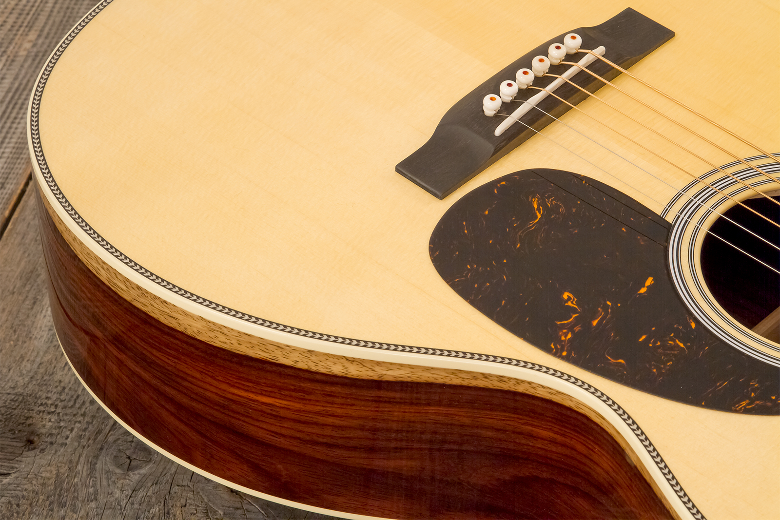 Martin Custom Shop Om Epicea Englemann / Palissandre Guatemala Eb #2964119 - Natural Aging Toner - Guitarra folk - Variation 3