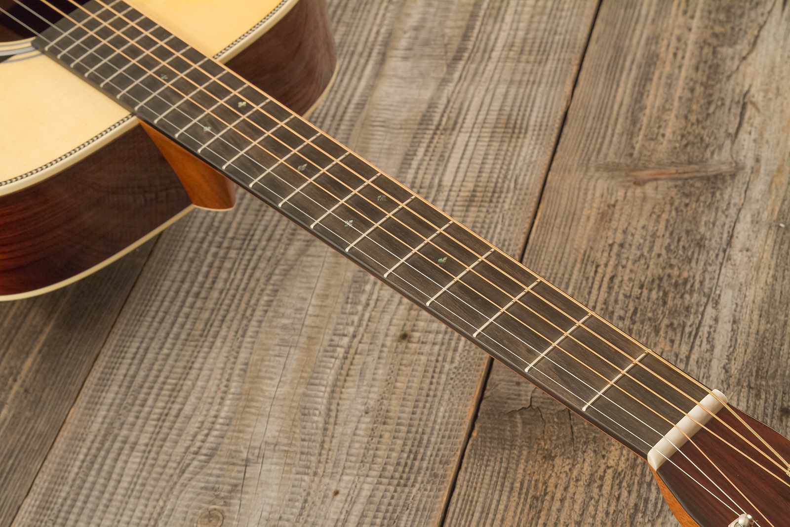 Martin Custom Shop Om Epicea Englemann / Palissandre Guatemala Eb #2964119 - Natural Aging Toner - Guitarra folk - Variation 5