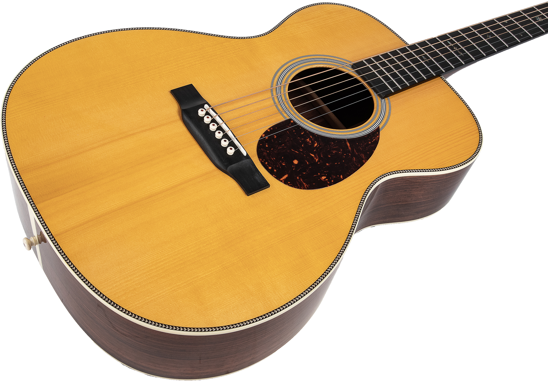 Martin Custom Shop Om Epicea Palissandre Guatemala #2113357 - Natural - Guitarra acústica & electro - Variation 2