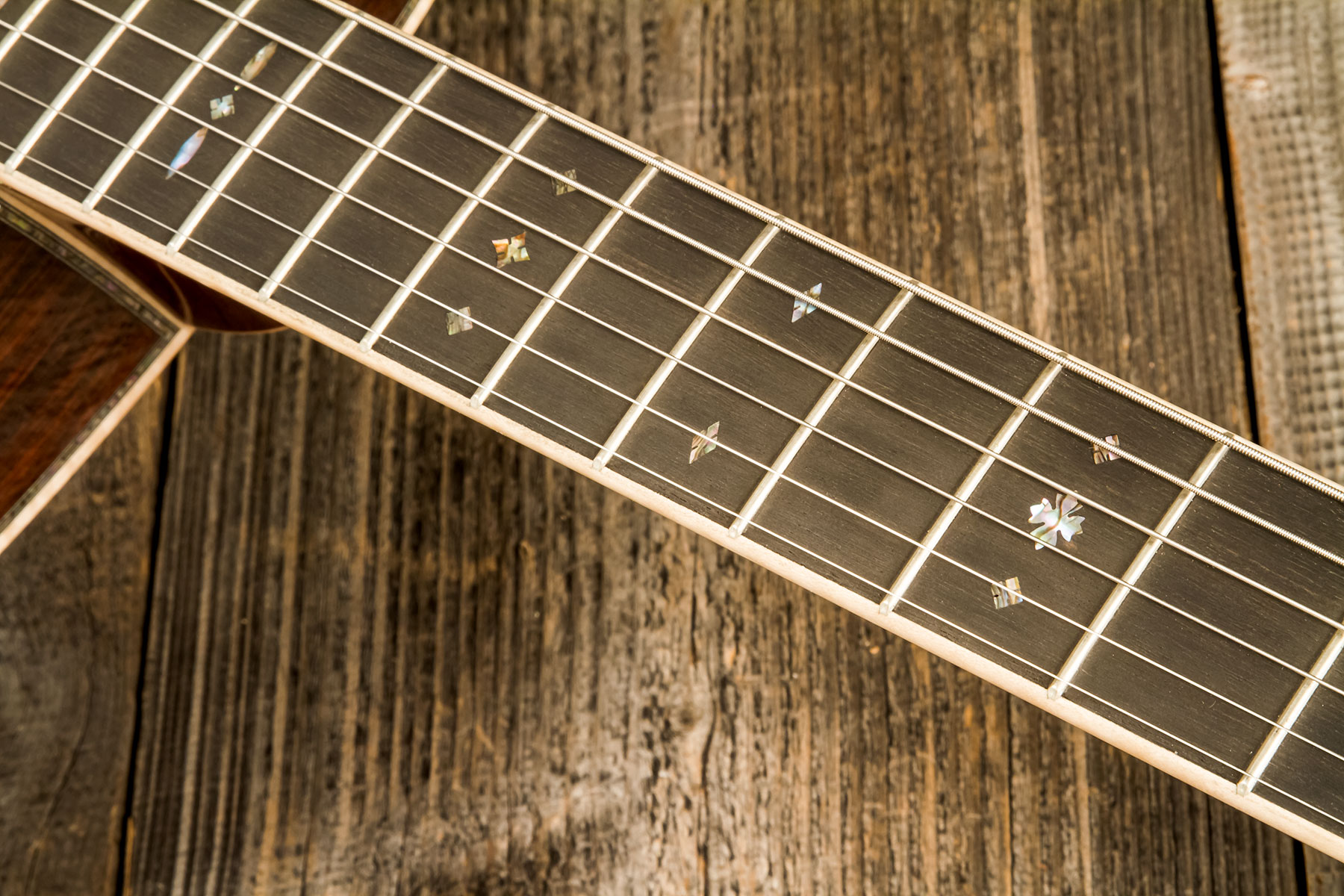 Martin Custom Shop Om45 Epicea Adirondack Palissandre Rio Eb #2814835 - Natural - Guitarra folk - Variation 9