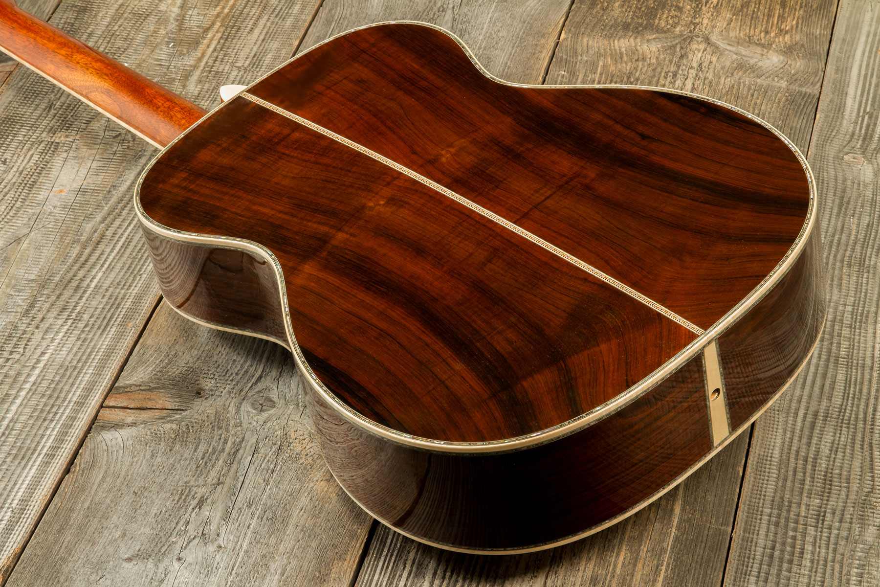 Martin Custom Shop Om45 Epicea Adirondack Palissandre Rio Eb #2814835 - Natural - Guitarra folk - Variation 6